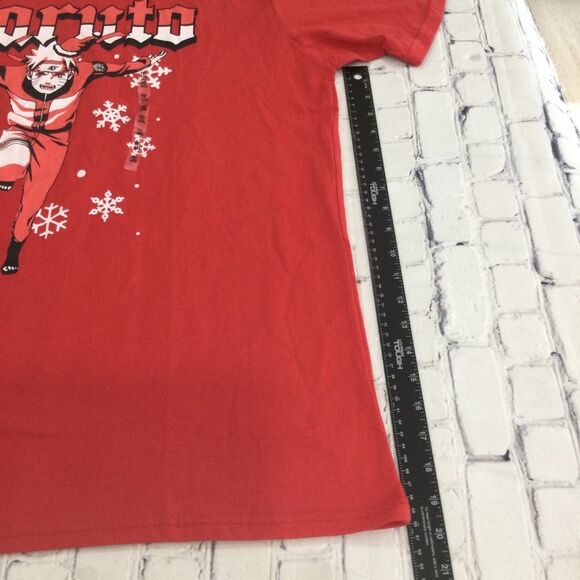 Naruto Shippuden T-Shirt Men’s Size 2X Color Red Anime Graphic NWT - Picture 5 of 7